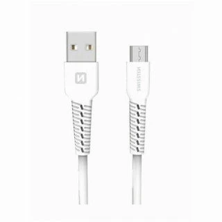 Swissten kabl USB/Micro USB 1,0m bela