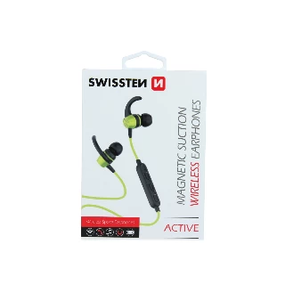 Swissten Bluetooth slušalice za trčanje Active zelena