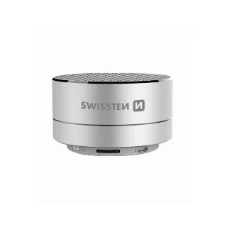 Swissten Bluetooth zvučnik 3W i-metal silver