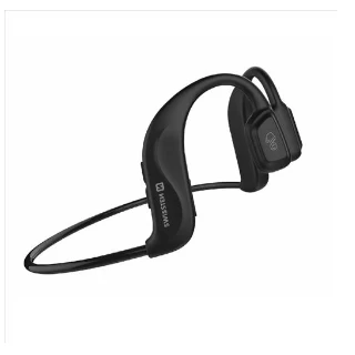 Swissten Bluetooth slušalice Bone crna