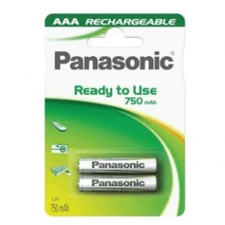 Panasonic baterije HHR-4MVE/2BC-2xAAA punjive 750mAh 2 komada