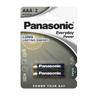 Panasonic baterije LR03EPS/2BP-AAA  Alkalne Everyday 2 komada