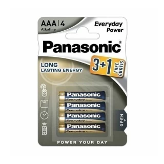 Panasonic baterije LR03EPS/4BP-AAA Alkaline Every 4 komada