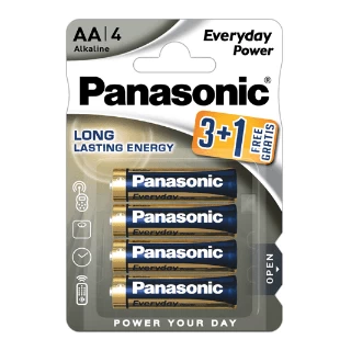 Panasonic baterije LR6EPS/4BP-AA Alkaline Every 4 komada
