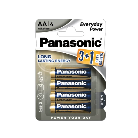 Panasonic baterije LR6EPS/4BP-AA Alkaline Every 4 komada