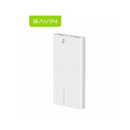 BAVIN Power Bank 10000mAh bela
