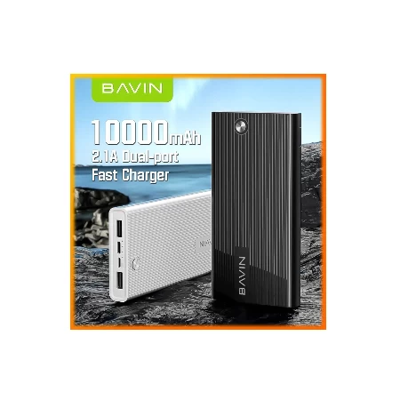 BAVIN Power Bank 10000mAh bela - PC050