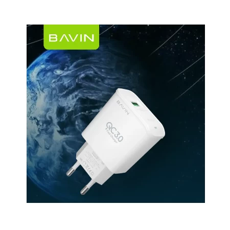 BAVIN punjač QC 3.0 18W + kabl Lightning