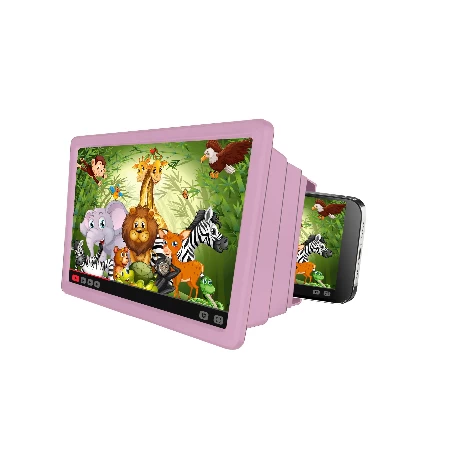 Celly screen magnifier pink