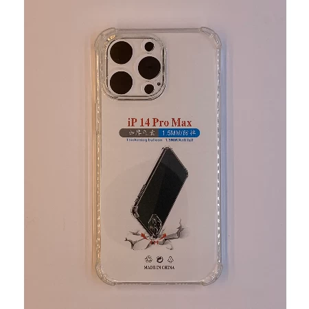  iPhone 14 Pro Max transparent sa ojačanim ivicama