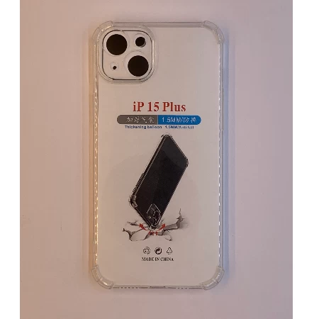  iPhone 15+ transparent sa ojačanim ivicama