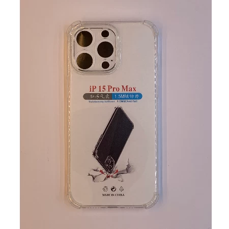  iPhone 15 Pro Max transparent sa ojačanim ivicama