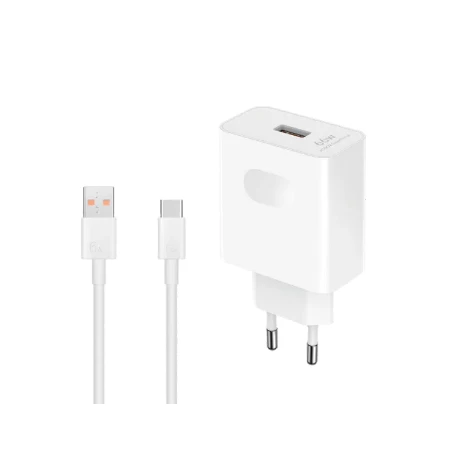 Honor Super Charge Max 66W punjač + kabl type-A na type-C bela