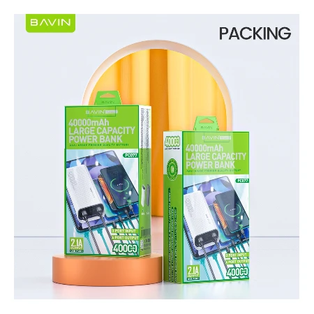 Bavin Power bank 40000mAh bela