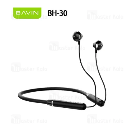 Bavin Wireless earphone slušalice crna