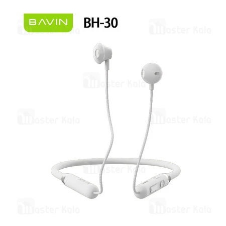 Bavin Wireless earphone slušalice bela