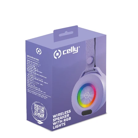 Celly Lightbeat bluetooth zvučnik violet