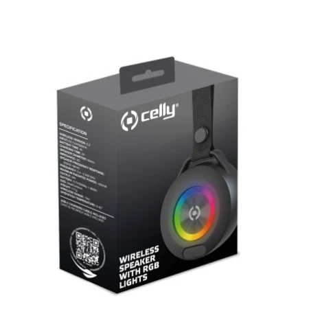 Celly Lightbeat bluetooth zvučnik crna