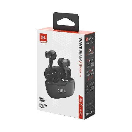 JBL WaveBeam Bluetooth slušalice crna