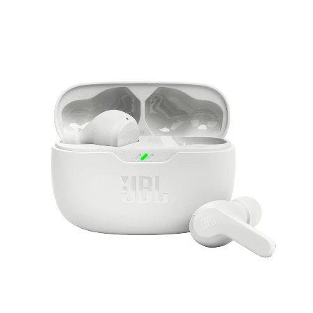 JBL WaveBeam Bluetooth slušalice bela