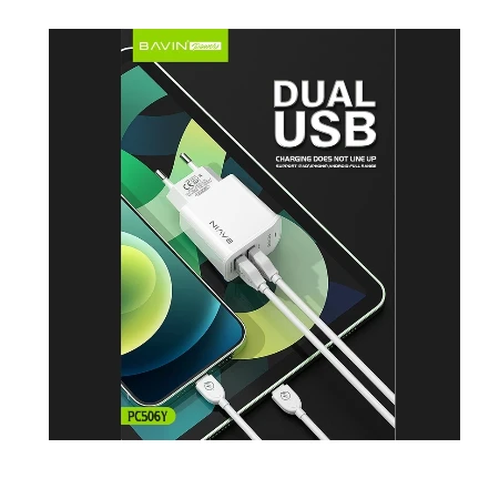 Bavin punjač 2.4A USB-A + kabl Lightning