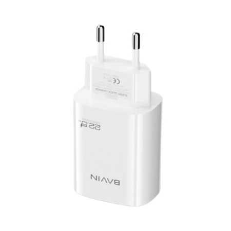 Bavin punjač 22.5w Usb A + kabl Micro bela