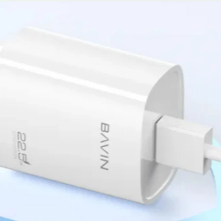 Bavin punjač 22.5w Usb A + kabl Type C bela