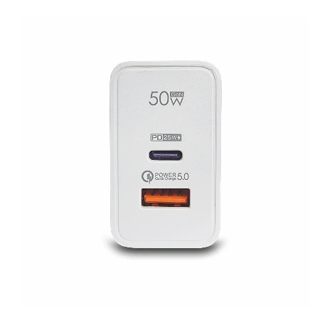 Bavitel punjač 50W Usb A+ Type C bela  KeKe-PD002
