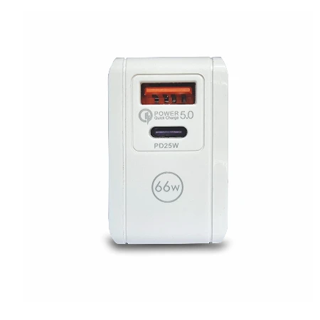 Bavitel punjač 66W Usb A+ Type C bela  KeKe F012 / WUW-T66