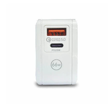 Bavitel punjač 100W Usb A+ Type C bela  KeKe – F003