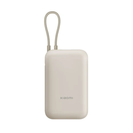 Xiaomi Power Bank 10000mAh 22.5W sa kablom Type C bela