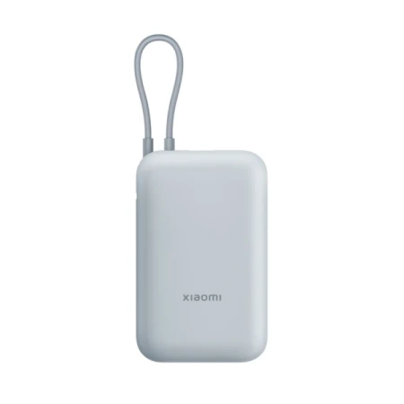 Xiaomi Power Bank 10000mAh 22.5W sa kablom Type C plava