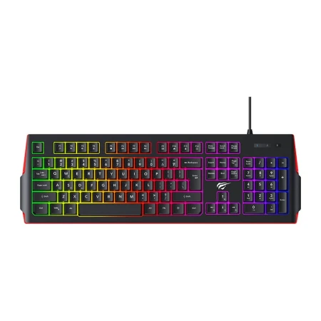 Havit tastatura KB866L crno-crvena