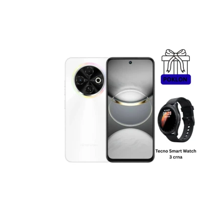 Tecno Spark 30C 4GB/128GB bela