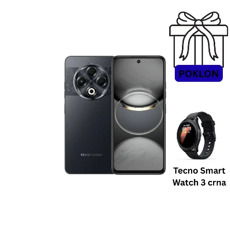 Tecno Spark 30 8GB/256GB crna