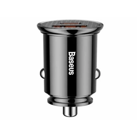 Baseus Autopunjač  Usb A/Type C 30W crna