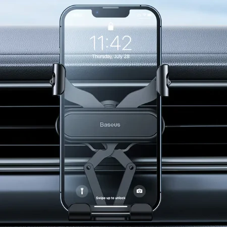 Baseus držač za telefon (Air Vent) crna