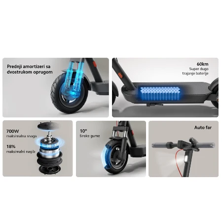 Xiaomi Electric Scooter 5 GL crna