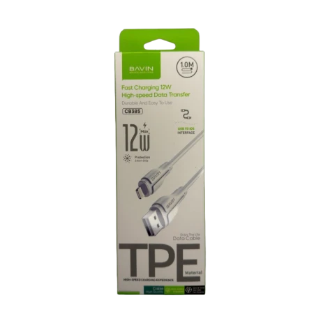 Bavin kabl 12W 1m type-A na lightning bela - CB385
