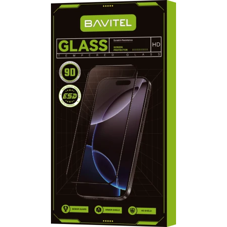 iPhone 17 Pro 9D Bavitel zaštitno staklo