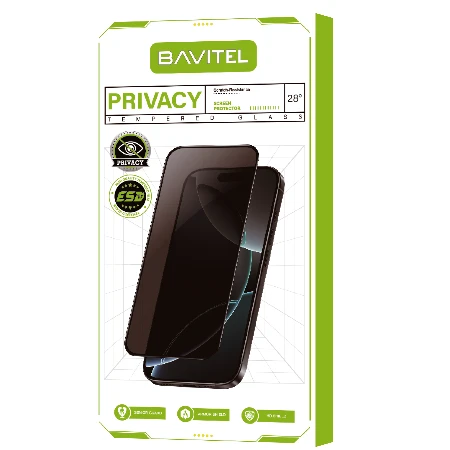 iPhone 16  Privacy  Bavitel zaštitno staklo- 9H Strong Hardness Anti-Scratch