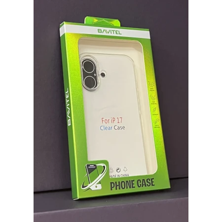 iPhone 17 Bavitel zaštitna maska transparent