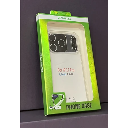 iPhone 17 Pro Bavitel zaštitna maska transparent