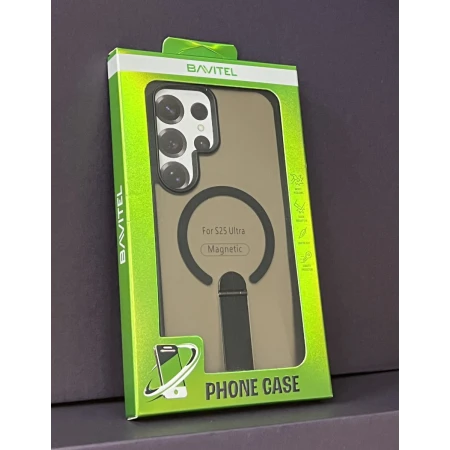 Samsung S25 Ultra Bavitel MagSafe sa naslonom crna