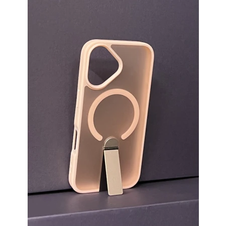 iPhone 16 Bavitel MagSafe sa naslonom pink