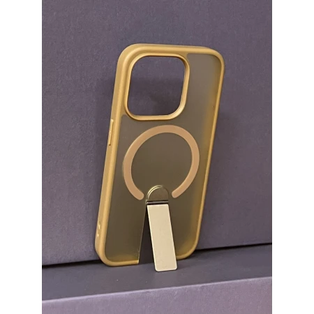 iPhone 15 Pro Bavitel MagSafe sa naslonom braon