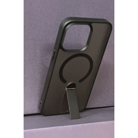 iPhone 15 Pro Max Bavitel MagSafe sa naslonom crna