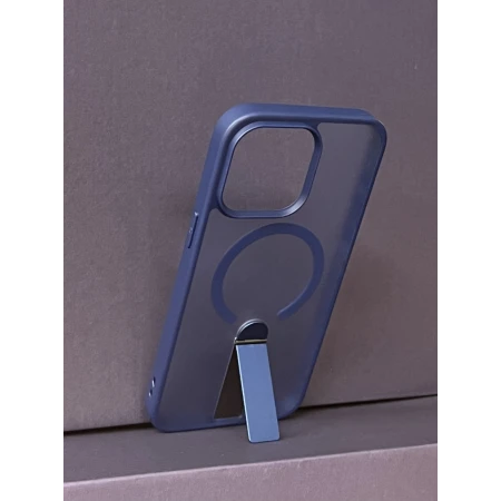 iPhone 15 Pro Max Bavitel MagSafe sa naslonom plava