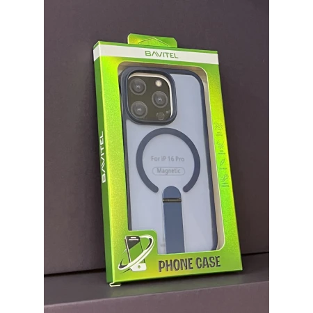 iPhone 16 Pro Bavitel MagSafe sa naslonom plava