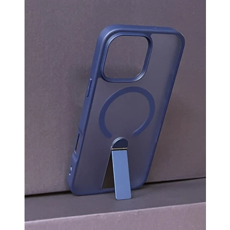 iPhone 16 Pro Max Bavitel MagSafe sa naslonom plava